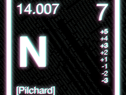 Pilchard, N (nitrogen), single artwork