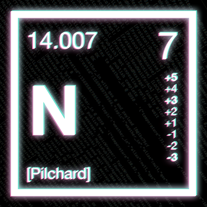 Pilchard, N (nitrogen), single artwork