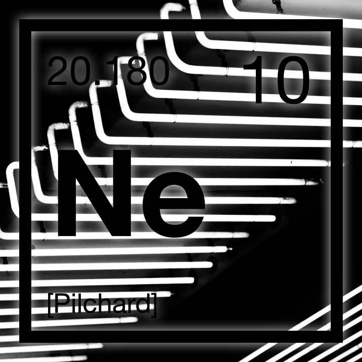 Pilchard Ne (neon) - single cover art